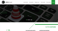 Desktop Screenshot of green-conseil.com